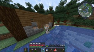 Майнкрафт выживания, серия 2  «Шахта и начало дома»