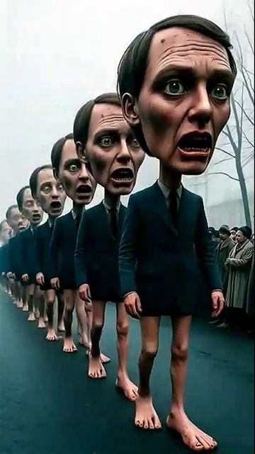 Мистика и фантастика. Монстры и мутанты. Невероятное #невероятное #чудо #необычный #фантастика #ИИ