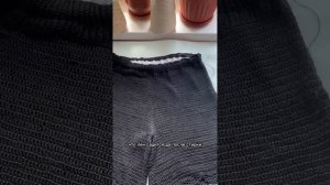 Шорты крючком из шелка, льна. Покупки, планы