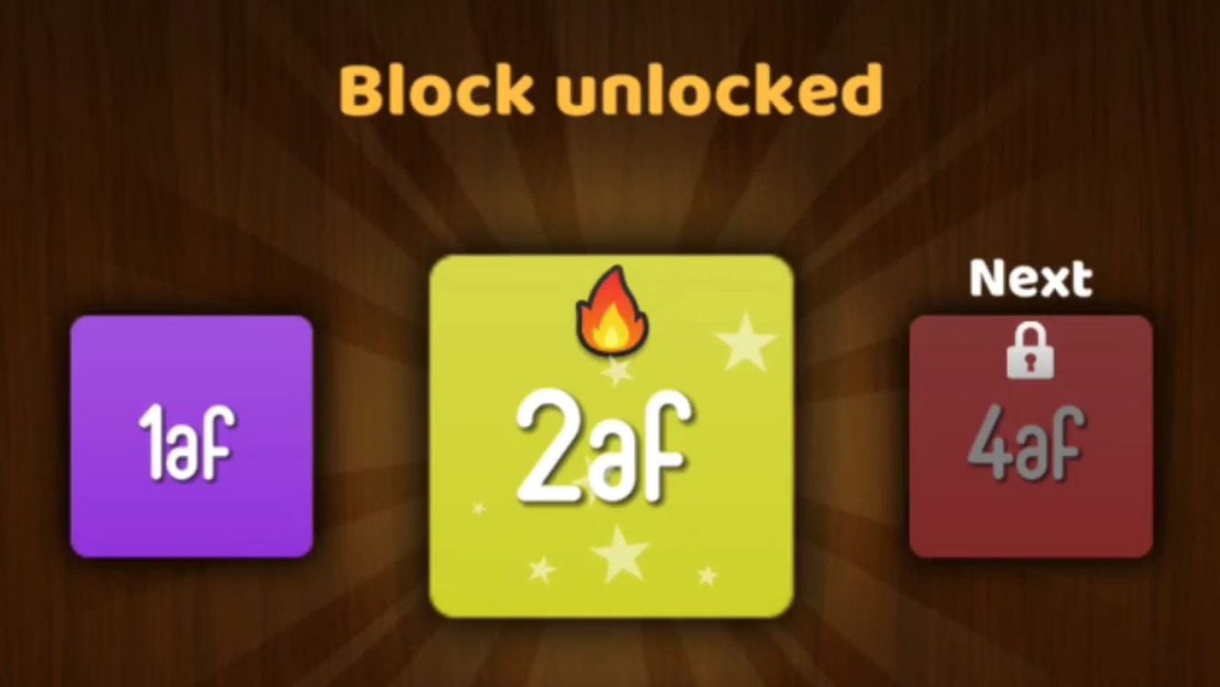 NumBlocks (573ae → 1af → 2af)