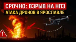 ‼️🇷🇺🏴☠️ Враг атаковал нефтебазу Ярославля и трубопровод с серной кислотой в Вологодской области