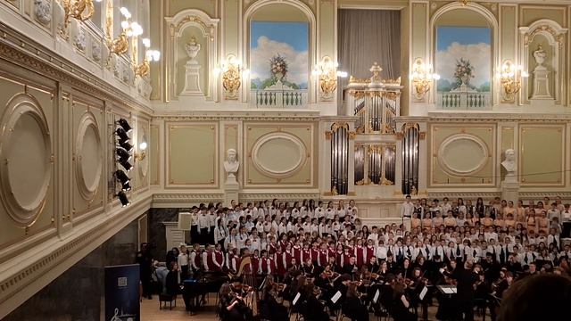 Санкт-Петербург. Государственная Капелла. Конкурс детских хоров. Круто, красиво, трогательно.