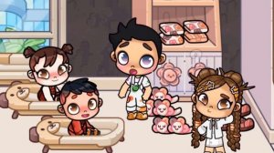 😞💔 Луми Вега в ДЕТСКОМ ДОМЕ 🩵 🩷  РУТИНА МАЛЫШЕЙ  Galxe Story Avatar World