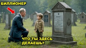 Миллиардер находит молодого мальчика на могиле своего сына – то, что происходит дальше, невероятно