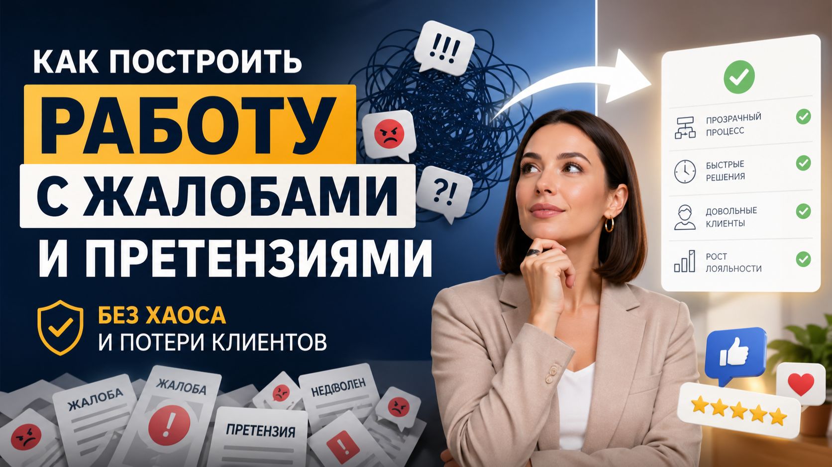 Как построить работу с жалобами и претензиями без хаоса и потери клиентов