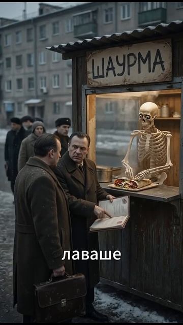 Что если бы ты открыл шаурмечную в СССР  #чтоесли #шаурма #шаурмечная