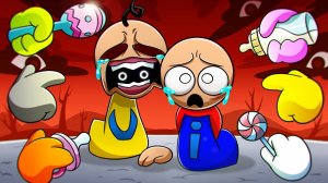 УПИН И  ИПИН: РАЗНОЕ ВОСПИТАНИЕ!!! INCREDIBOX АНИМАЦИЯ