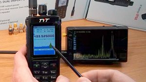 TYT UVL-15W и Анализатор спектра tinySA