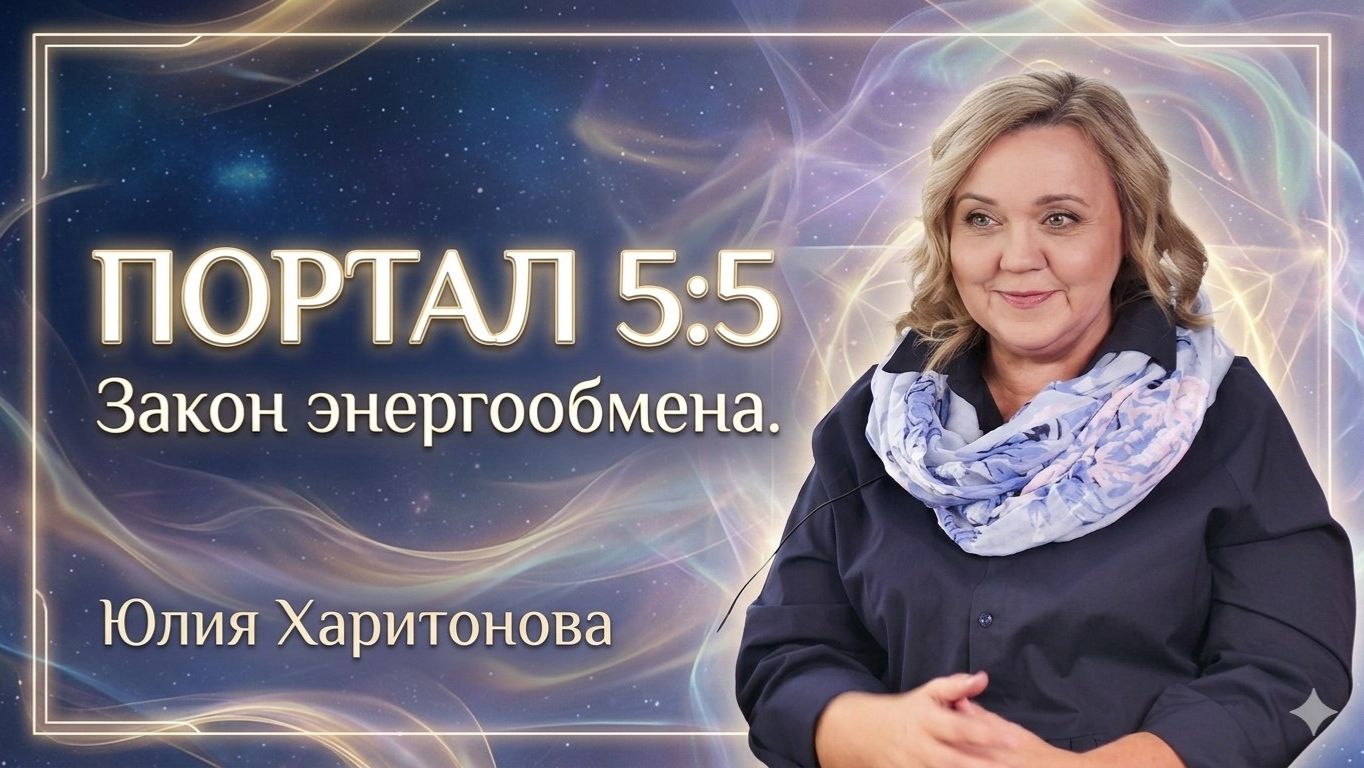 ПОРТАЛ 5:5. Закон энергообмена. Юлия Харитонова