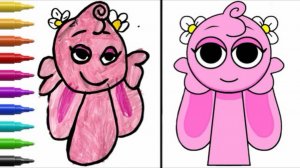 УИМСЯ РИСОВАТЬ СПРУНКИ! СПРАНКИ РАЗУКРАШКА ПО ШАГАМ! КТО ЛУЧШЕ НАРИСУЕТ?