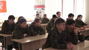 Курсантам центра «Авангард» рассказали о подвиге ликвидаторов-чернобыльцев