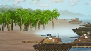 A1-1 OPERATION APOCALYPSE 1962. USSR vs USA  - Cartoons about tanks