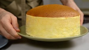 Он как суфле! Настоящий Японский хлопковый чизкейк. Тает во рту!