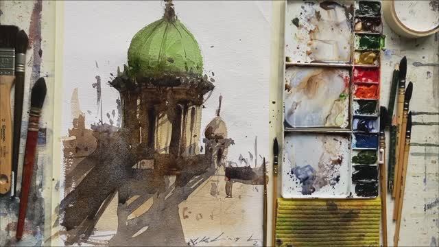 Акварельная живопись. Искусство ловкости!