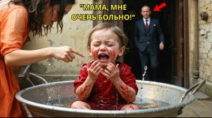 «Маленькая девочка в слезах просила маму услышать её… пока однажды не появился миллионер и ...»