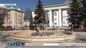 1 мая в Нижнем Новгороде откроется 25 городских фонтанов