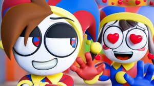 ЦИФРОВОЙ ЦИРК - ЛЮБОВНЫЙ ТРЕУГОЛЬНИК!   Digital Circus   Фан-Анимации на русском