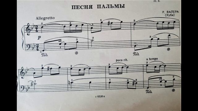 Песня пальмового дерева. Валера, Р.