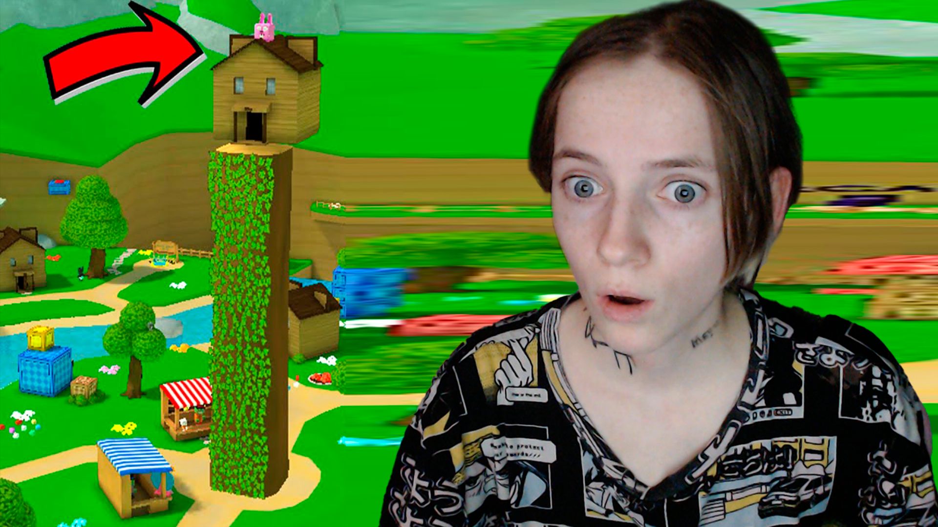 ДОМИК НА ДЕРЕВЕ В SUPER BEAR ADVENTURE!!!