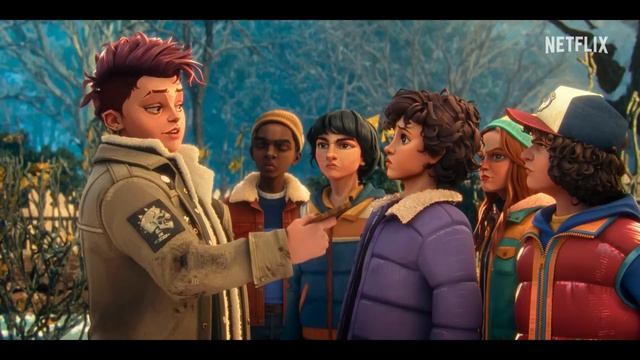 Очень странные дела: Байки из 85-го (мультсериал, трейлер на русском 2026)