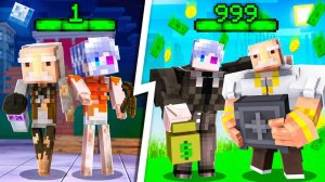 😨 Я Прожил 100 Дней МЕНЯЯСЬ с Каждым Уровнем в Майнкрафт!