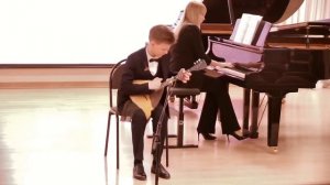 Тулинов Вениамин Андреевич, 13 лет. Балалайка, 7 класс.