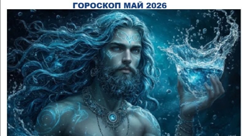 ВОДОЛЕЙ - ГОРОСКОП НА МАЙ 2026 / AQUARIUS - HOROSCOPE FOR MAY 2026 #астропрогноз #водолей #май2026