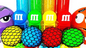 Мультики для детей. Волшебные шарики M&M'S превращаются в игрушки. Мультики для малышей смотреть.