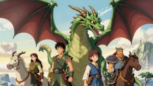 Мультсериал про драконов 4 серия