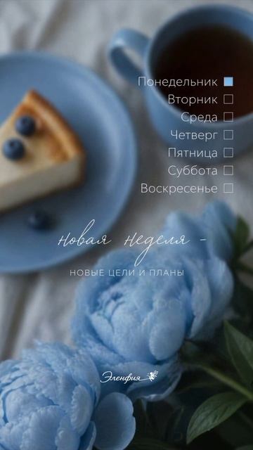 Понедельник 💙