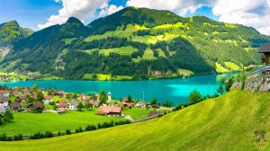 Лунгер, Швейцария 🇨🇭 Рай на земле в самом сердце Швейцарии  | #шариклайф #путешествиеонлайн