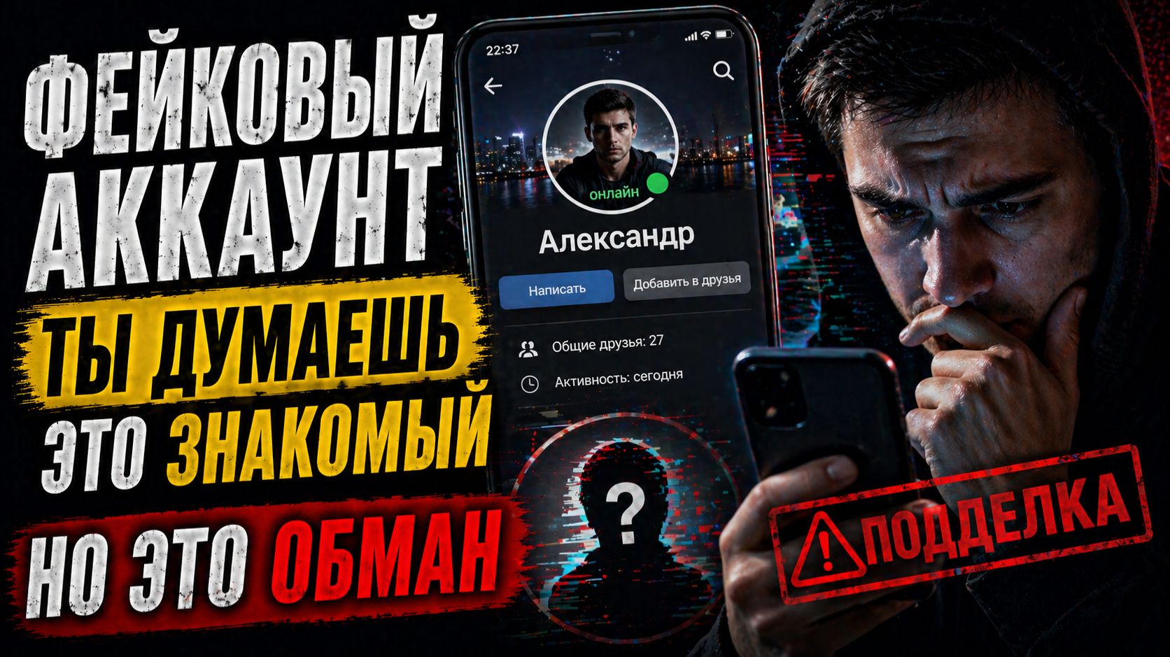 «Как создаются фейковые аккаунты и почему их сложно отличить от настоящих»