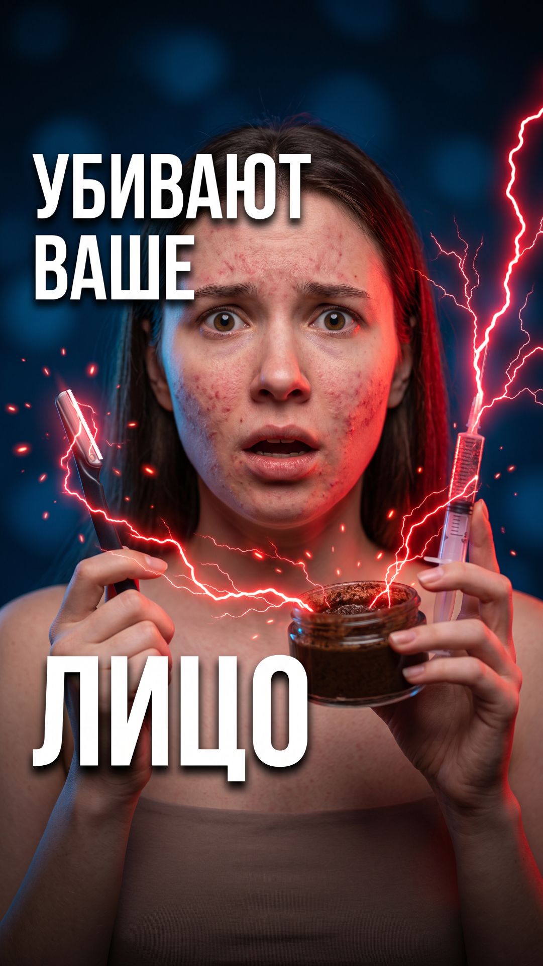 Бритьё лица, кофейные маски, биополимер — тренды которые калечат кожу. Хирург объясняет честно.