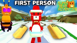 Играем в SUPER BEAR ADVENTURE от ПЕРВОГО лица!