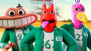 ИГРА В КАЛЬМАРА В САДУ БАН БАНА!   Garten of Ban Ban 4 - Анимации на русском