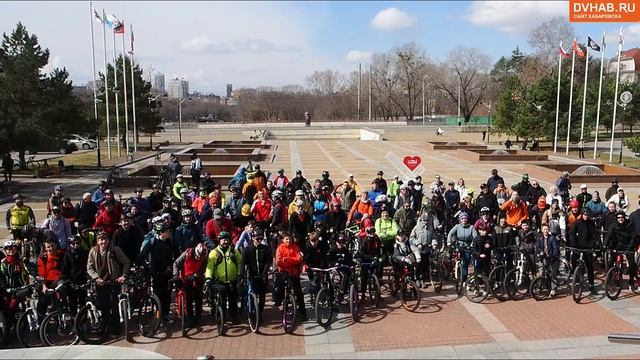 Хабаровские велосипедисты открыли велосезон