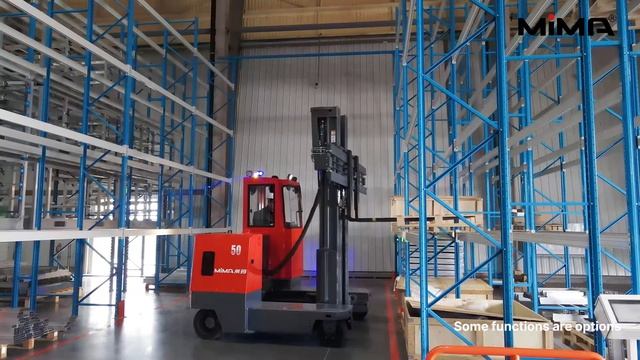 Обзор многоходового погрузчика MiMA MQC50