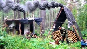 Охота и Рыбалка 2026 в Тайге ИЗБА Печем ХЛЕБ Полевая КУХНЯ Жизнь ОТШЕЛЬНИКА в ДЕВСТВЕННОЙ 24 Руд2авг