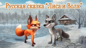 Лиса и Волк. Русская сказка.
