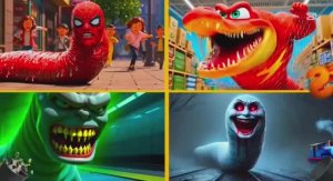 МУЛЬТИКИ ПРО МАШИНКИ и ПАРОВОЗИКИ 😱 СПАЙДЕР-ЧЕРВЬ и КРОКОДИЛ МАККУИН против ТОМАСА под COFFIN DANCE