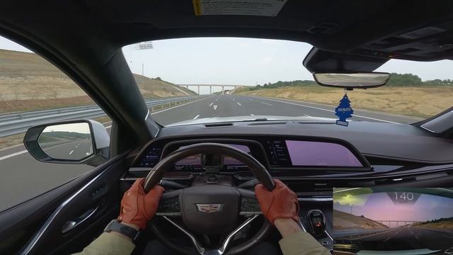 Обзор CADILLAC ESCALADE 600 V8 6.2 2023 года выпуска - Максимальная скорость от 0 до 100 км/ч