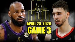 25.04.2026 | ОБЗОР МАТЧА | 1/8 Финала | Хьюстон Рокетс - Лос-Анджелес Лейкерс | Highlights