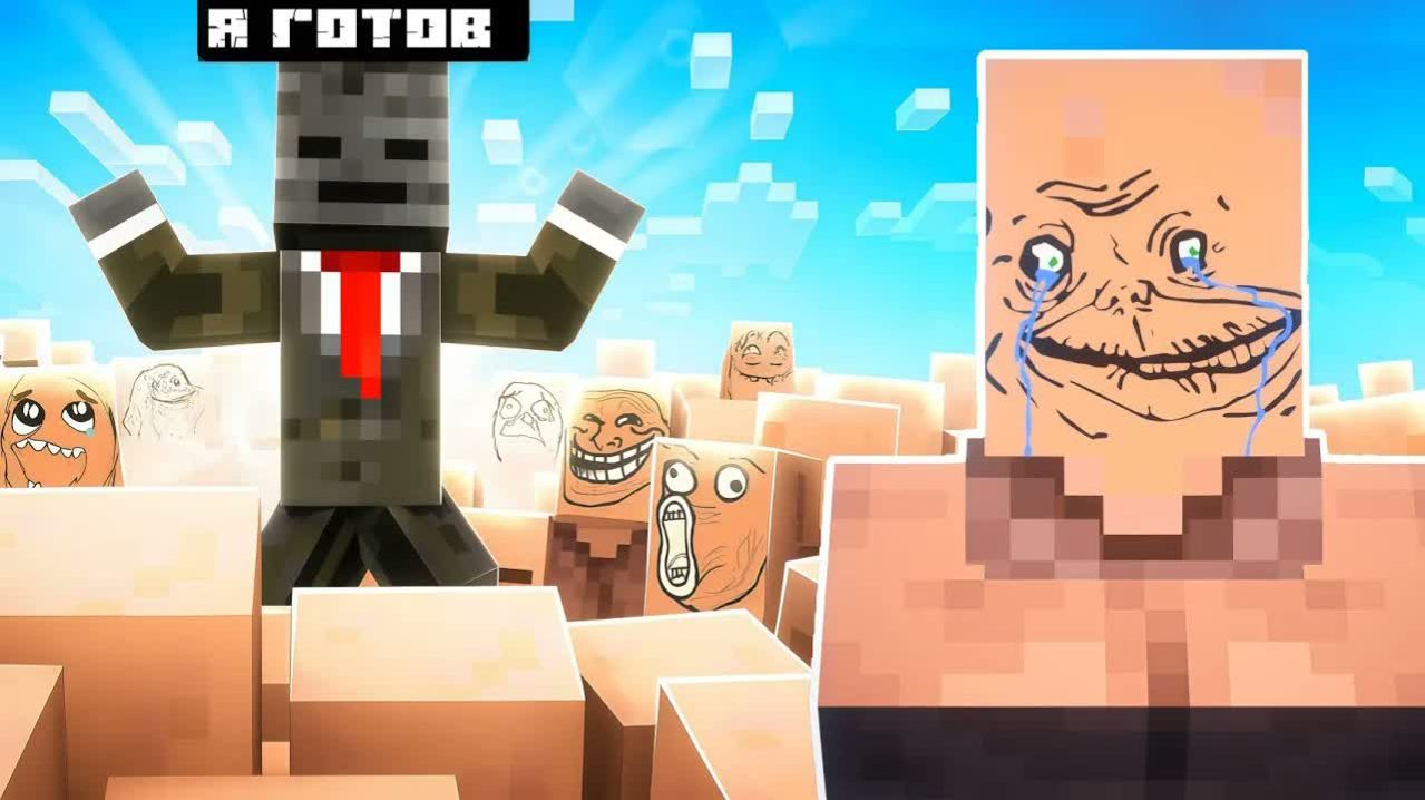 Grox стал частью ЦИВИЛИЗАЦИИ ЖИТЕЛЕЙ! Minecraft