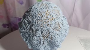 Обзор ажурного берета.