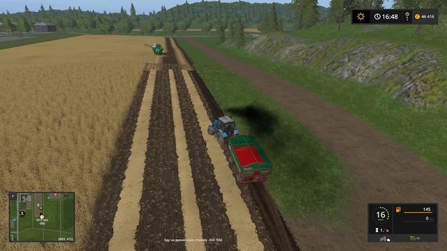 СОСНОВКА ЧАСТЬ 12 ... СБОР УРОЖАЯ С ПОЛЕЙ ... ФС 17