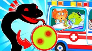 Маша и Леопольд. Укус змеи - Мультик для детей - Lion Family на русском