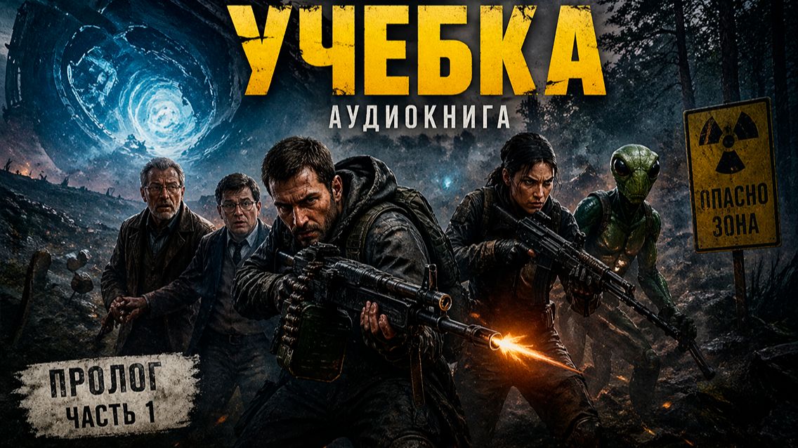 Сталкер Учебка (Аудиокнига) — Пролог: Поселок исчез… и кто-то открыл огонь