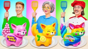 Кулинарный Челлендж# Я против Бабушки # Смешные Моменты от Bubba DO Challenge