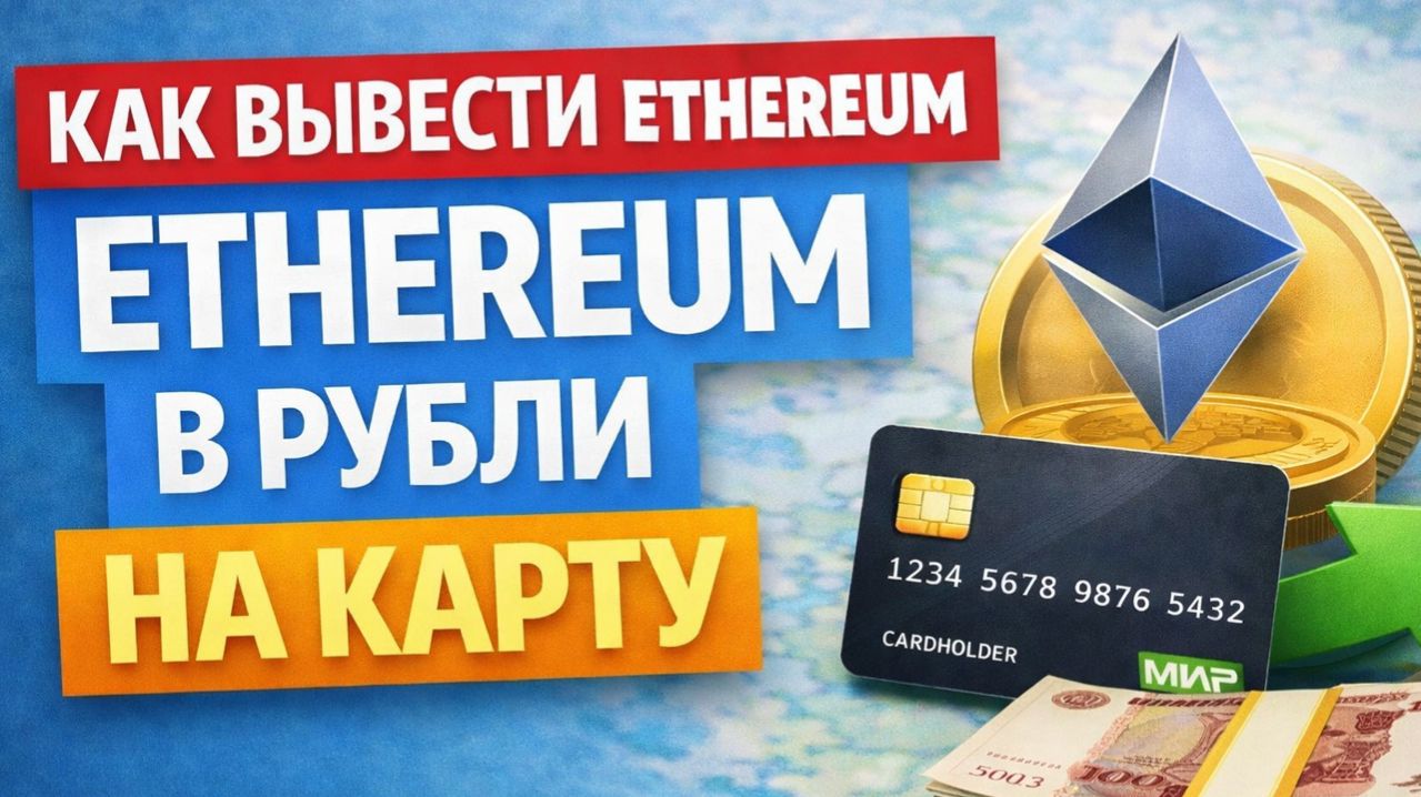 как вывести Eth эфир на карту напрямую быстро