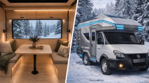 Автодом из Газели - Гостиная Готова!